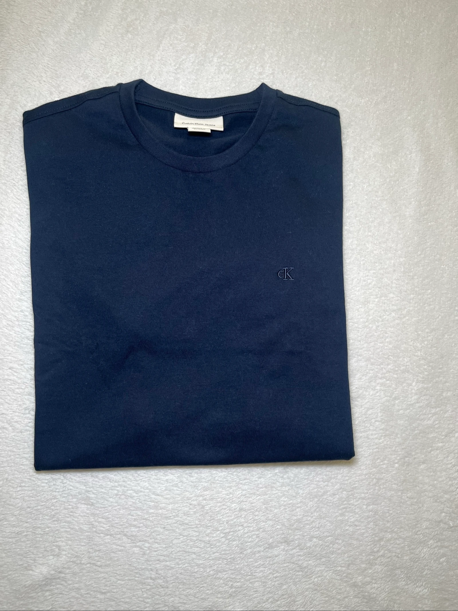 T shirt Calvin Klein bleu marine 